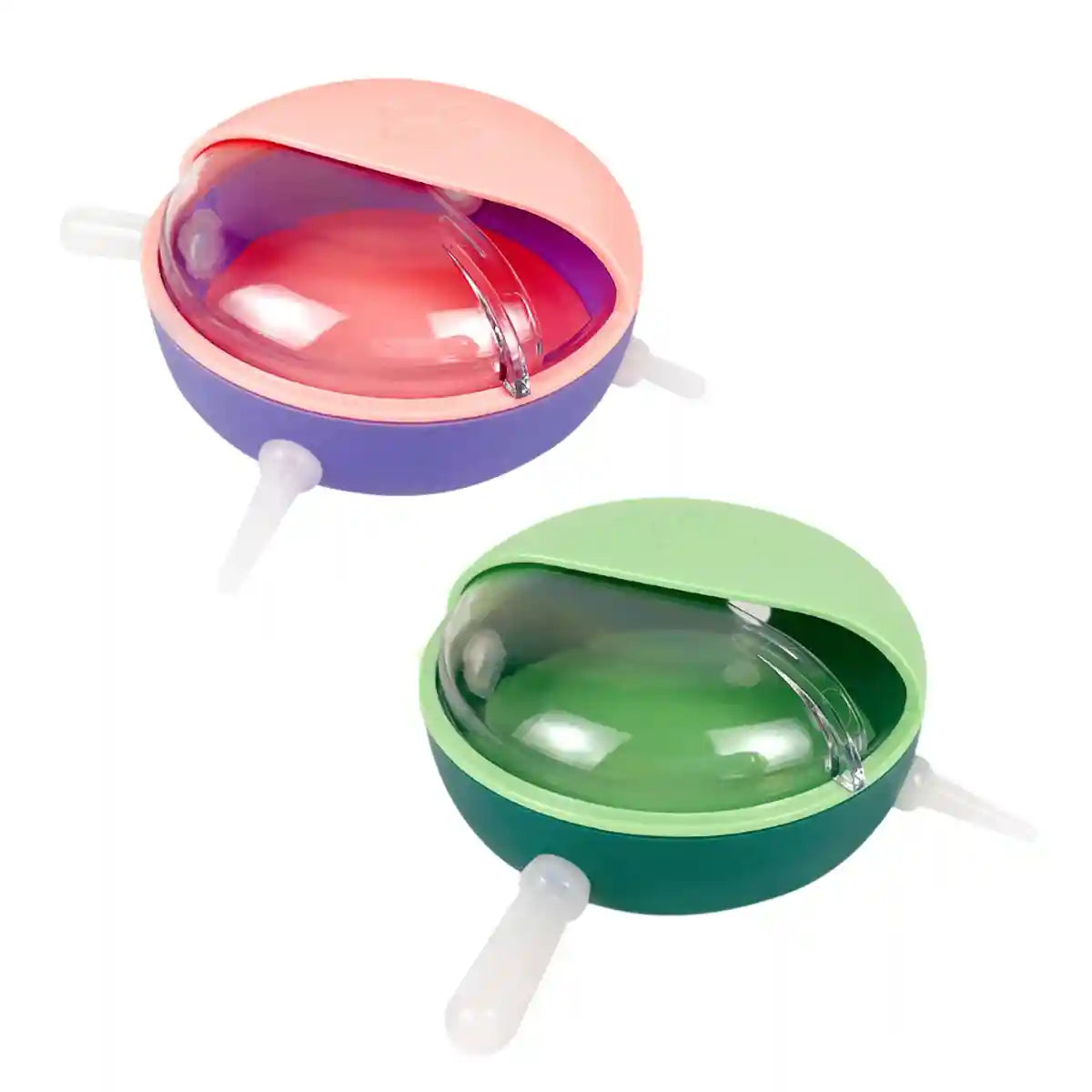 Newborn Pet Milk Feeder Bowl with 5 Silicone Nipples for Kittens & Pups