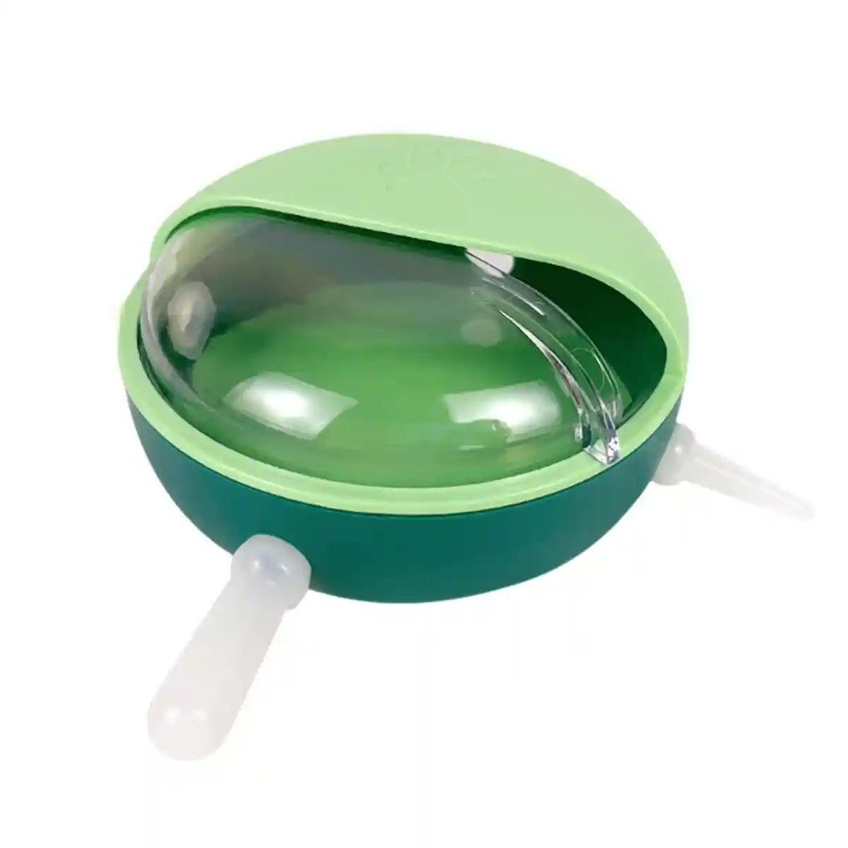 Newborn Pet Milk Feeder Bowl with 5 Silicone Nipples for Kittens & Pups