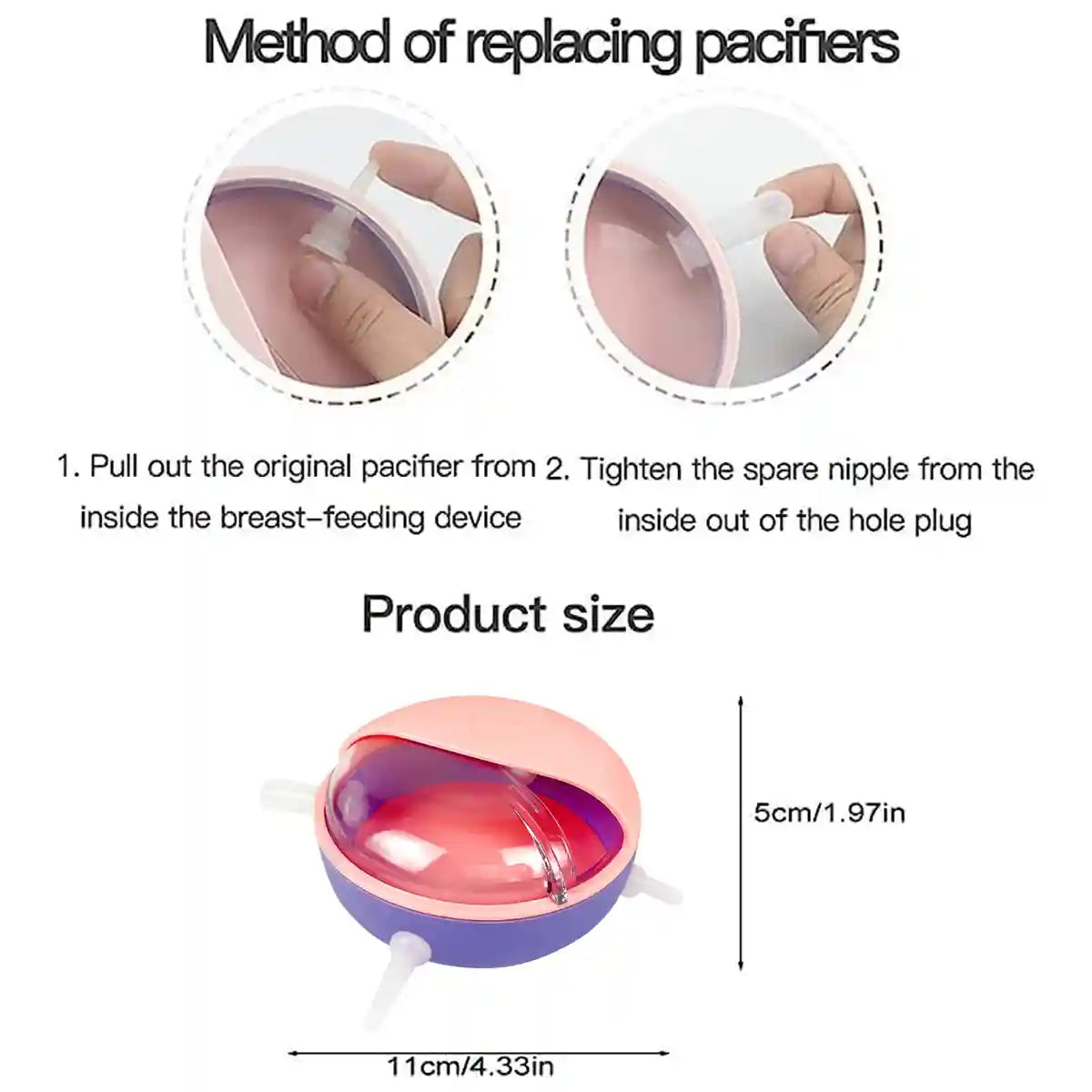 Newborn Pet Milk Feeder Bowl with 5 Silicone Nipples for Kittens & Pups