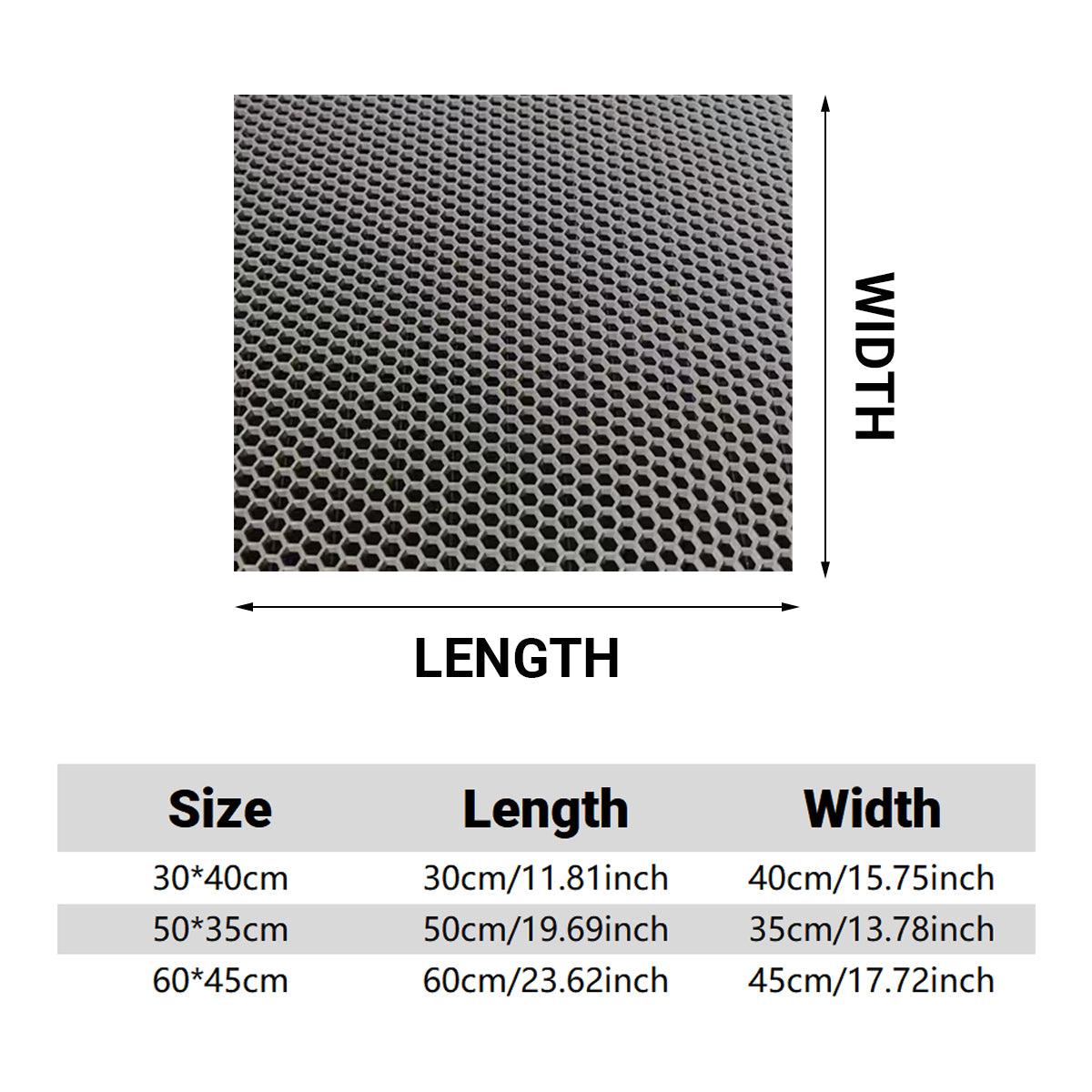 Anti-Slip Pet Cage Plastic Mesh Mat Cut-to-Size Cage Floor Liner