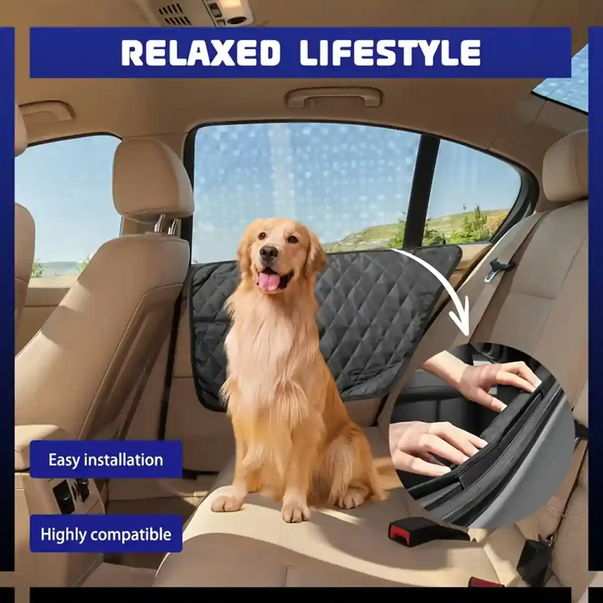 Car Pet Door Cover Protector