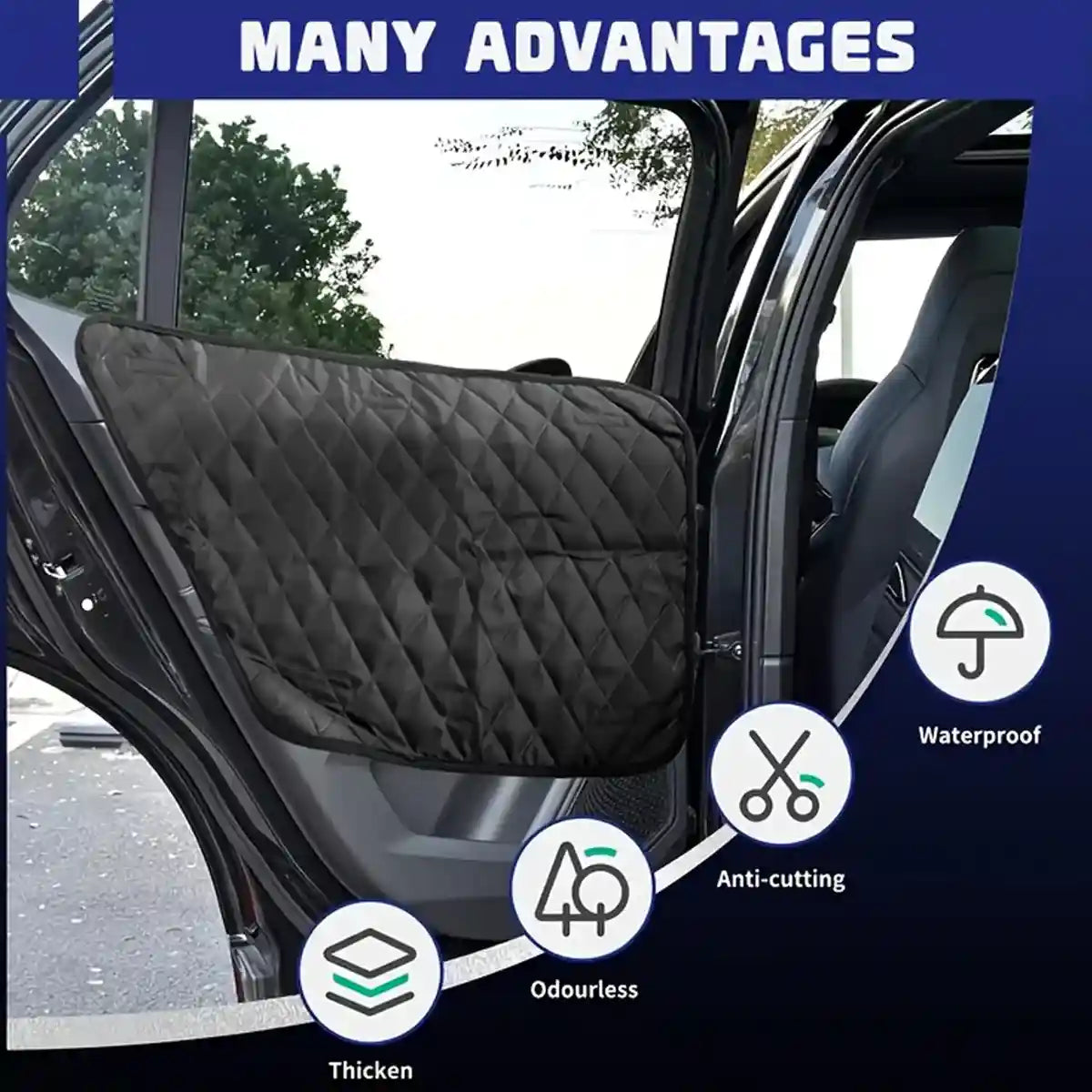 Car Pet Door Cover Protector