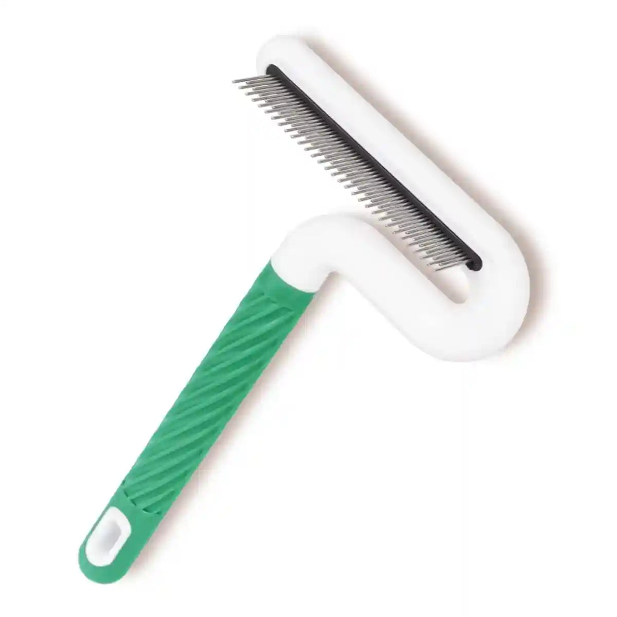 T-Shaped Pet Grooming Comb Dual Teeth Detangler for Cats & Dogs