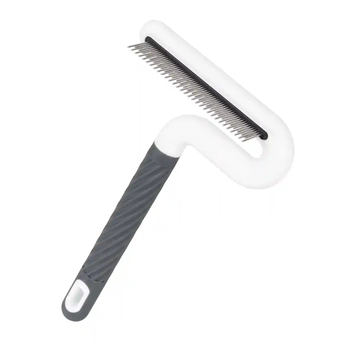 T-Shaped Pet Grooming Comb Dual Teeth Detangler for Cats & Dogs