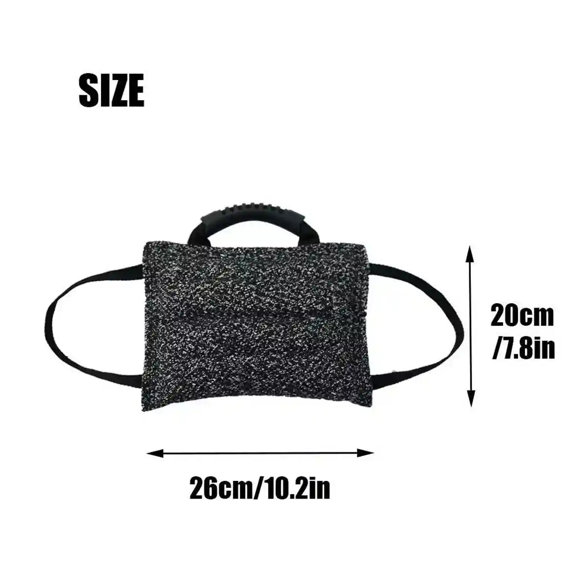 Durable Dog Chew Pillow Tug Toy Interactive Training Tool