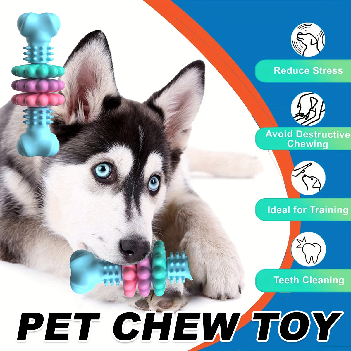 Dog Chew Toy For Teeth Cleaning
