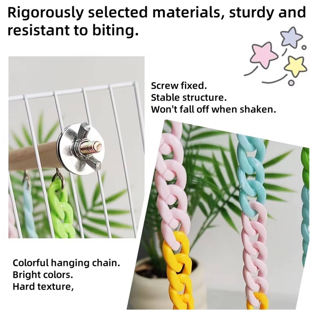 Pet Climbing Toy Hanging Chain Ladder