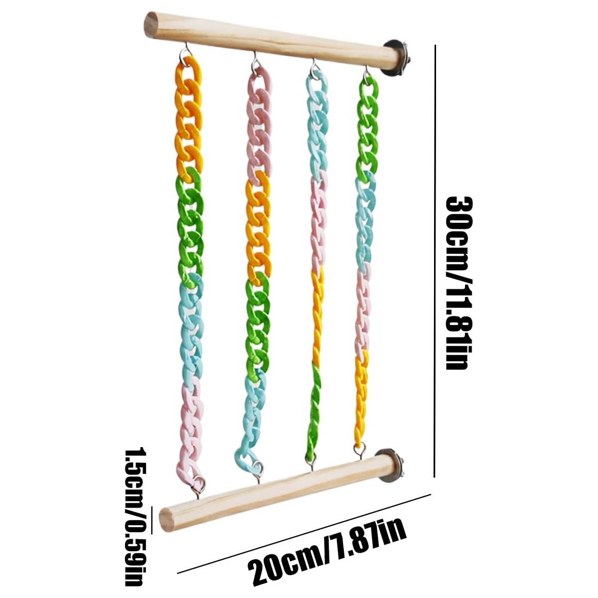 Pet Climbing Toy Hanging Chain Ladder