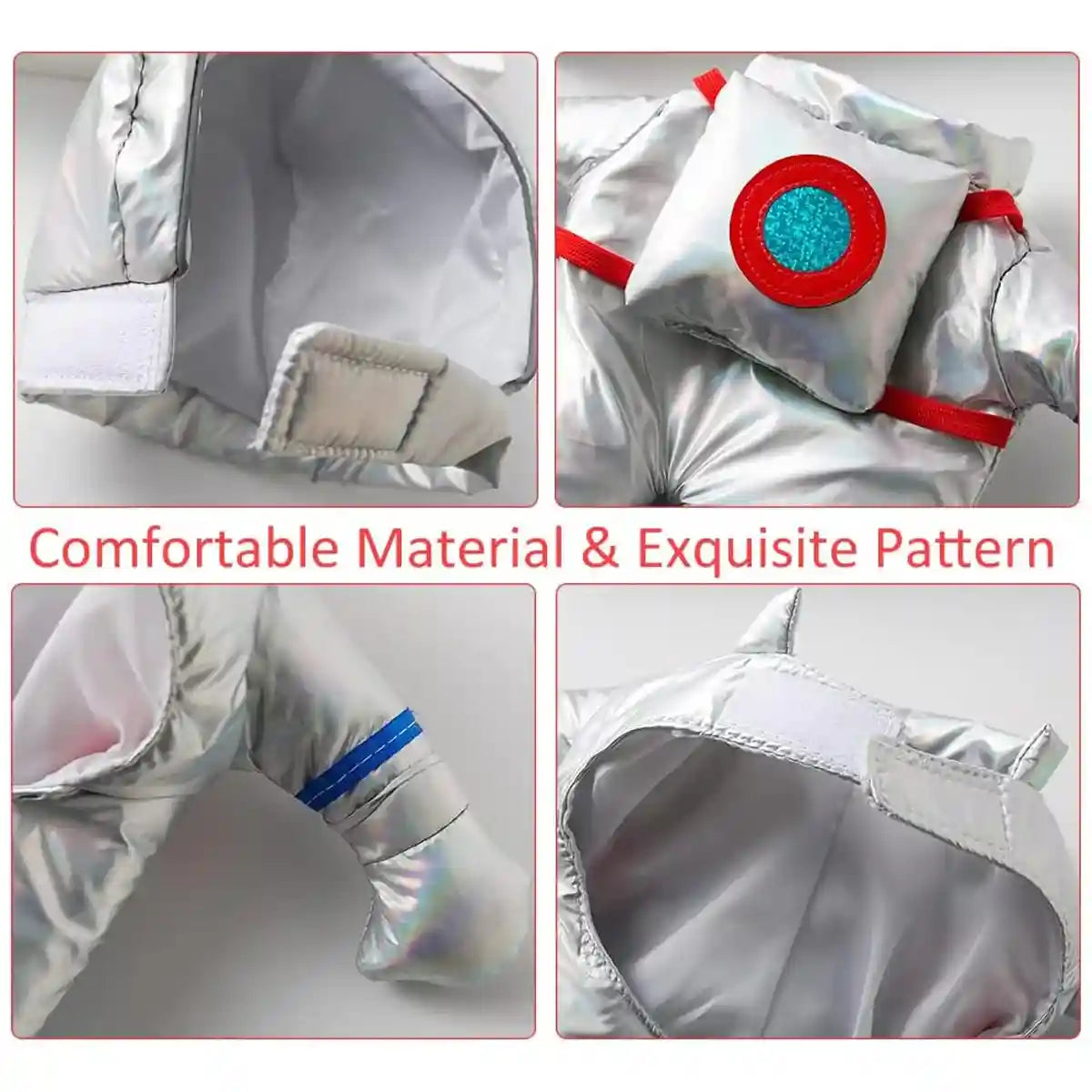 Pet Astronaut Costume Funny Space Suit for Cats & Small Dogs