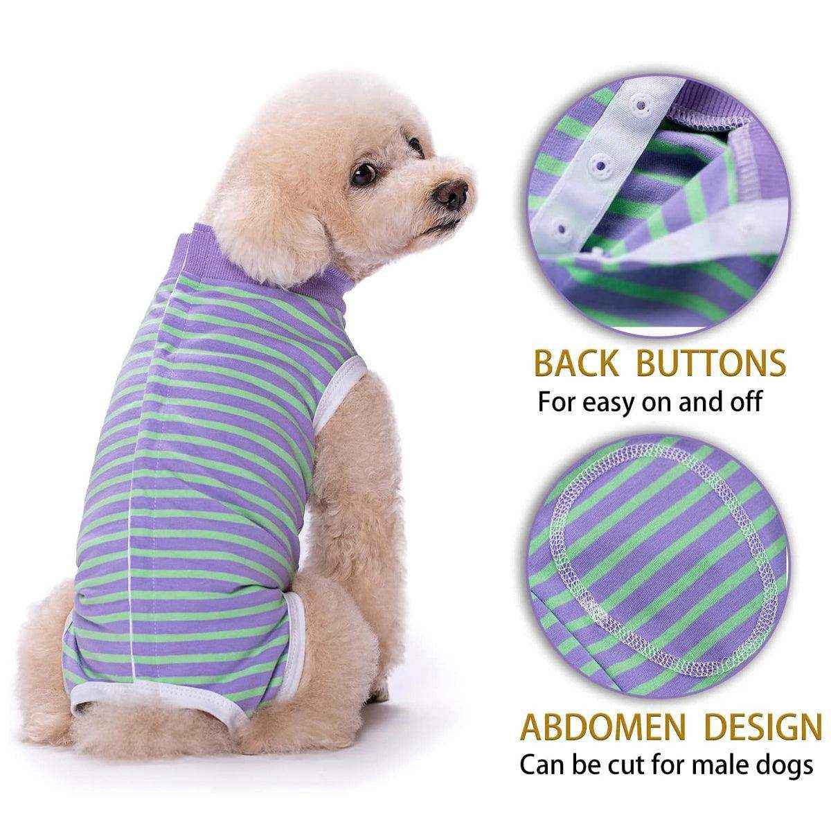 Dog Recovery Shirt Soft Breathable Post Surgery Wear for Female Dogs