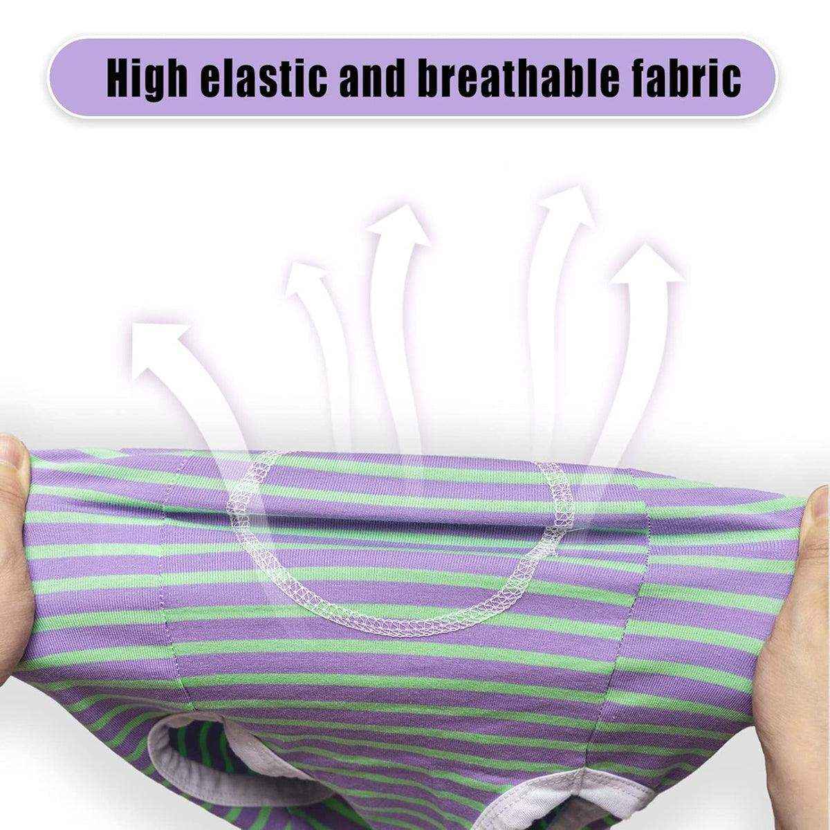 Dog Recovery Shirt Soft Breathable Post Surgery Wear for Female Dogs