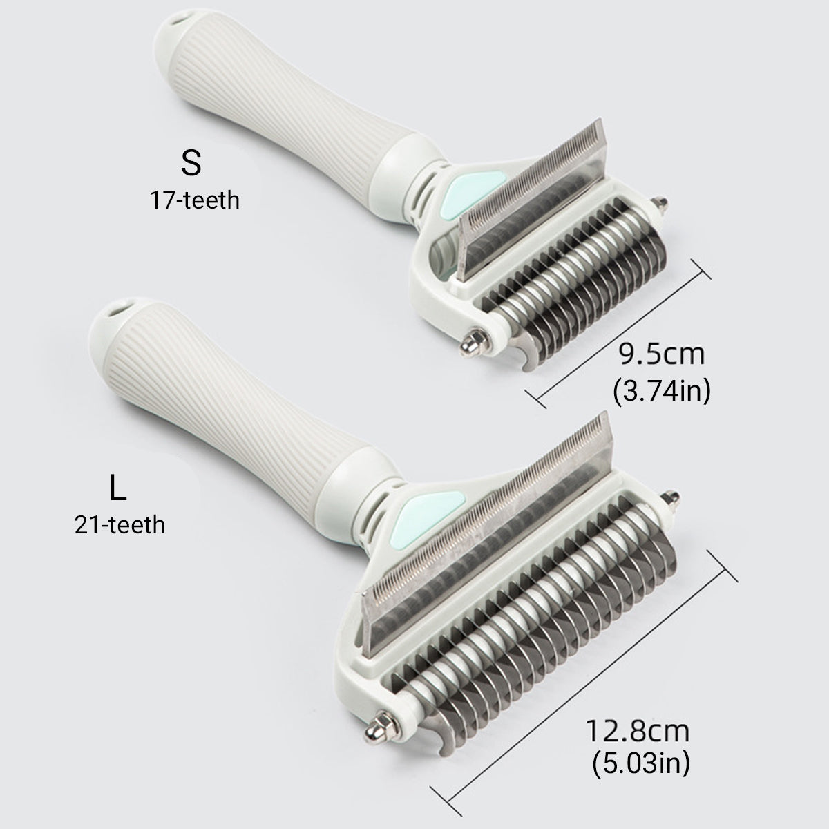Pet Detangling Comb 2-in-1 Grooming Tool