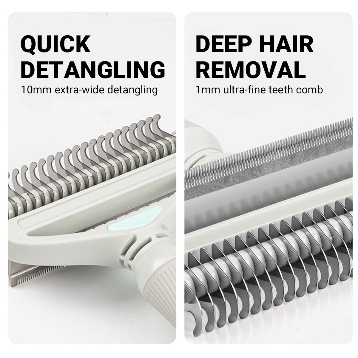 Pet Detangling Comb 2-in-1 Grooming Tool