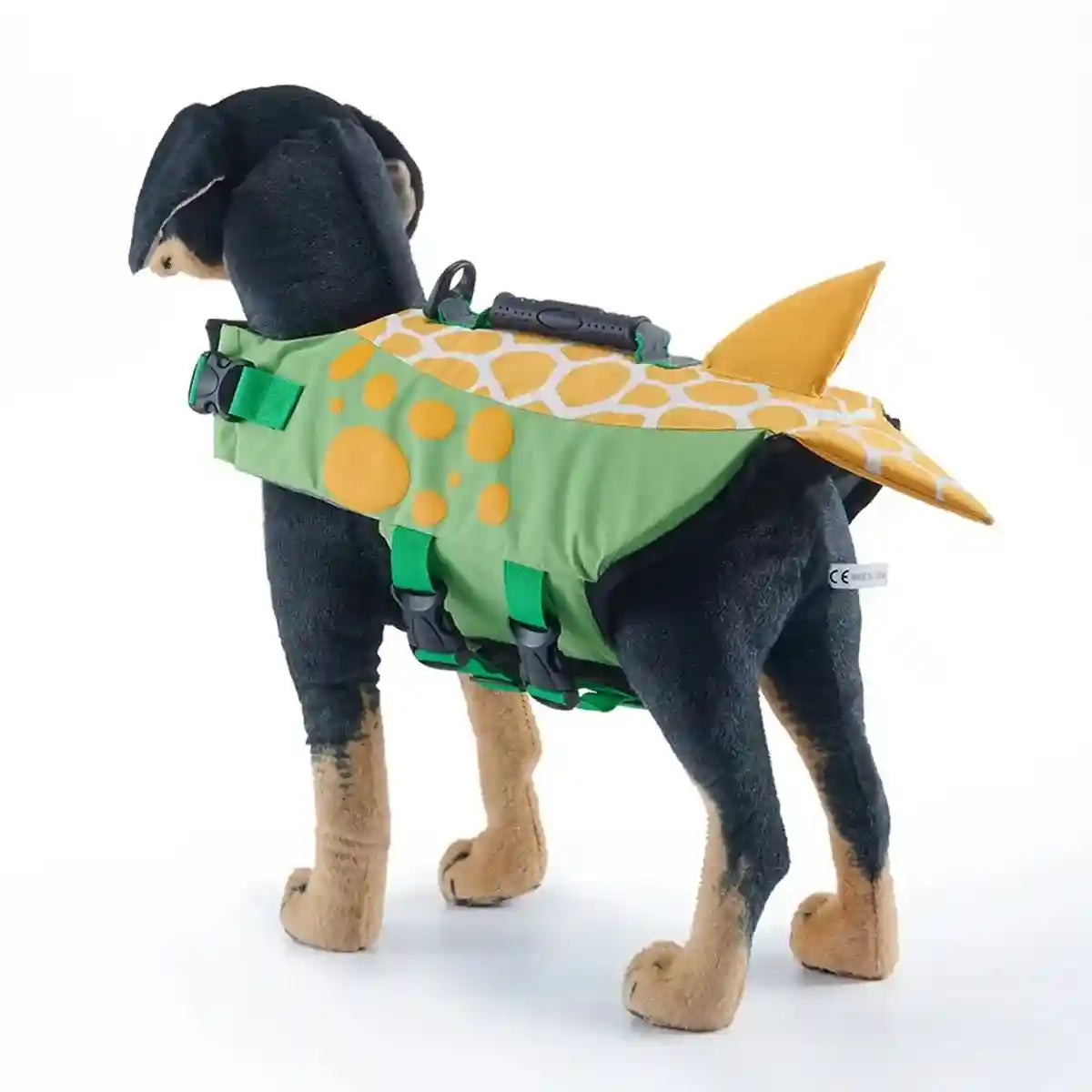 Shark Style Dog Life Jacket Float Vest for Swimming & Safety