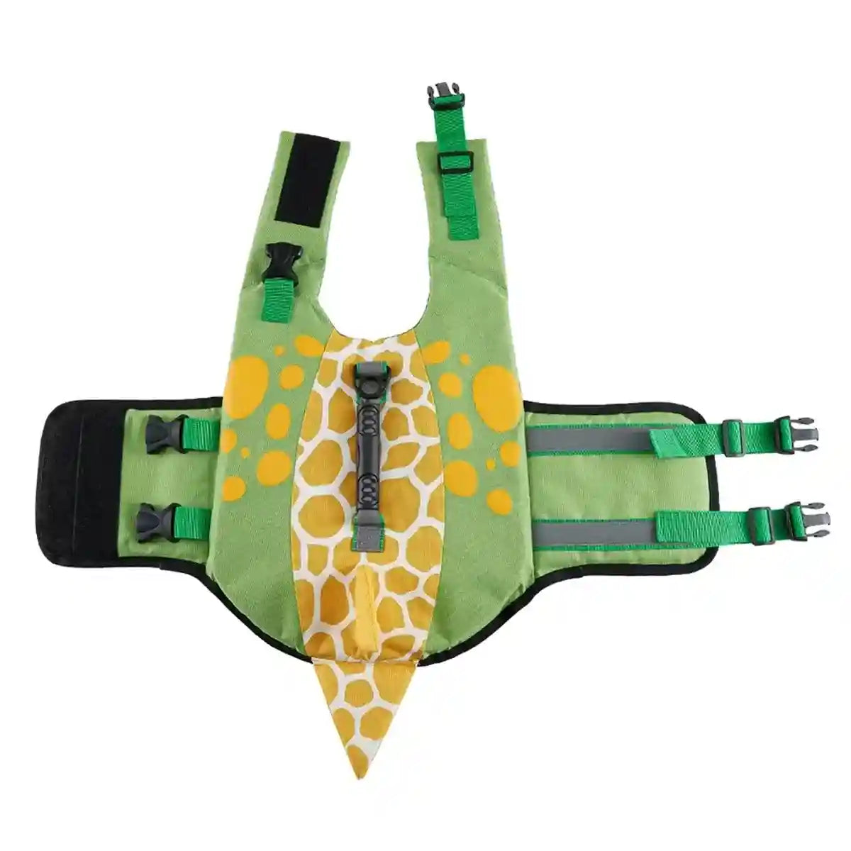 Shark Style Dog Life Jacket Float Vest for Swimming & Safety