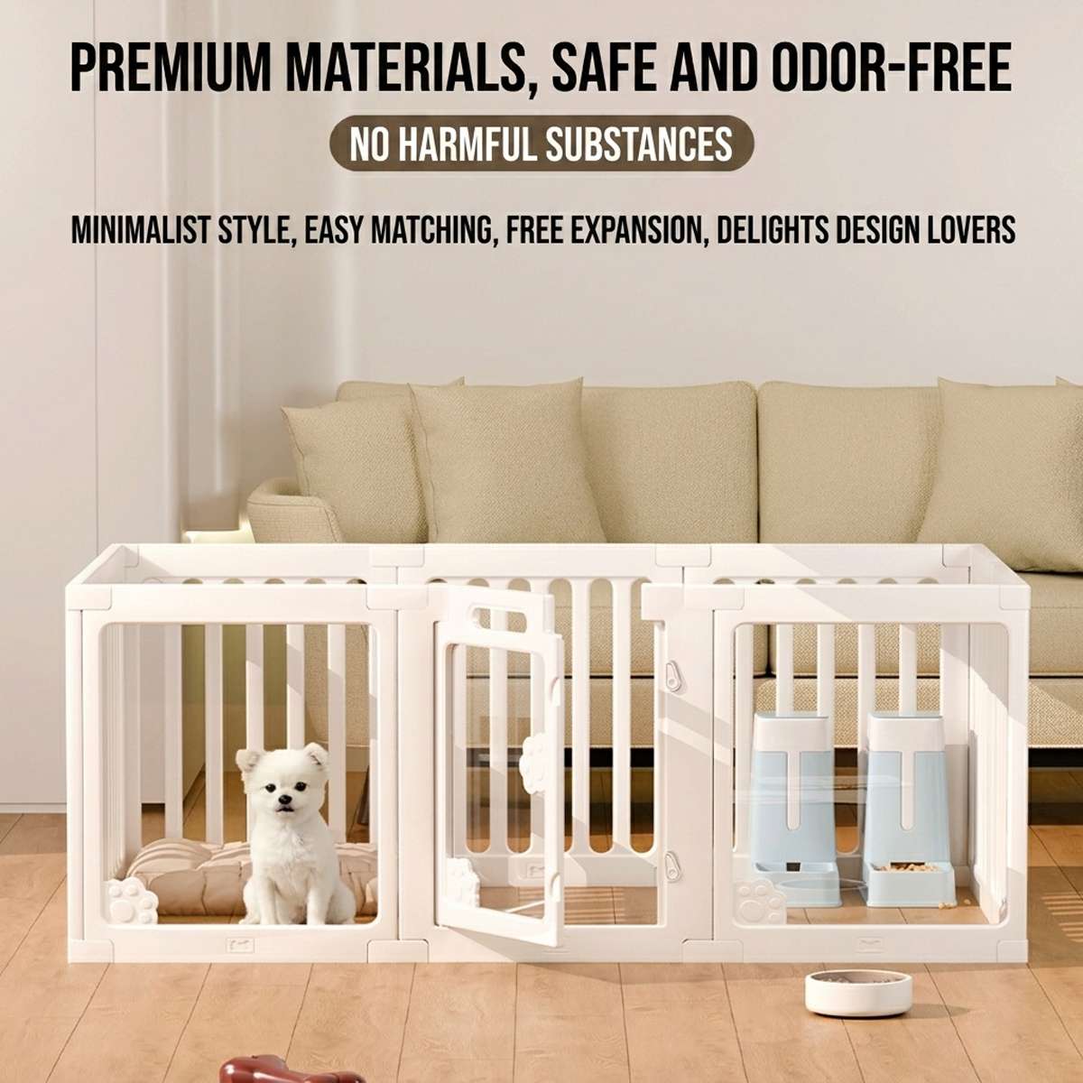 Modular Pet Playpen With Door