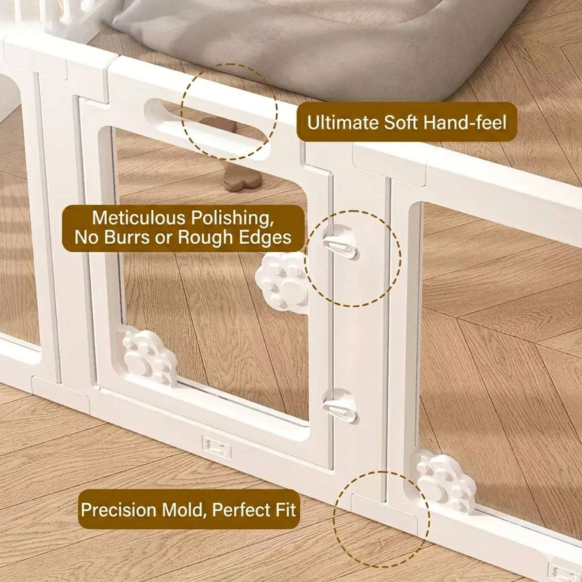 Modular Pet Playpen With Door