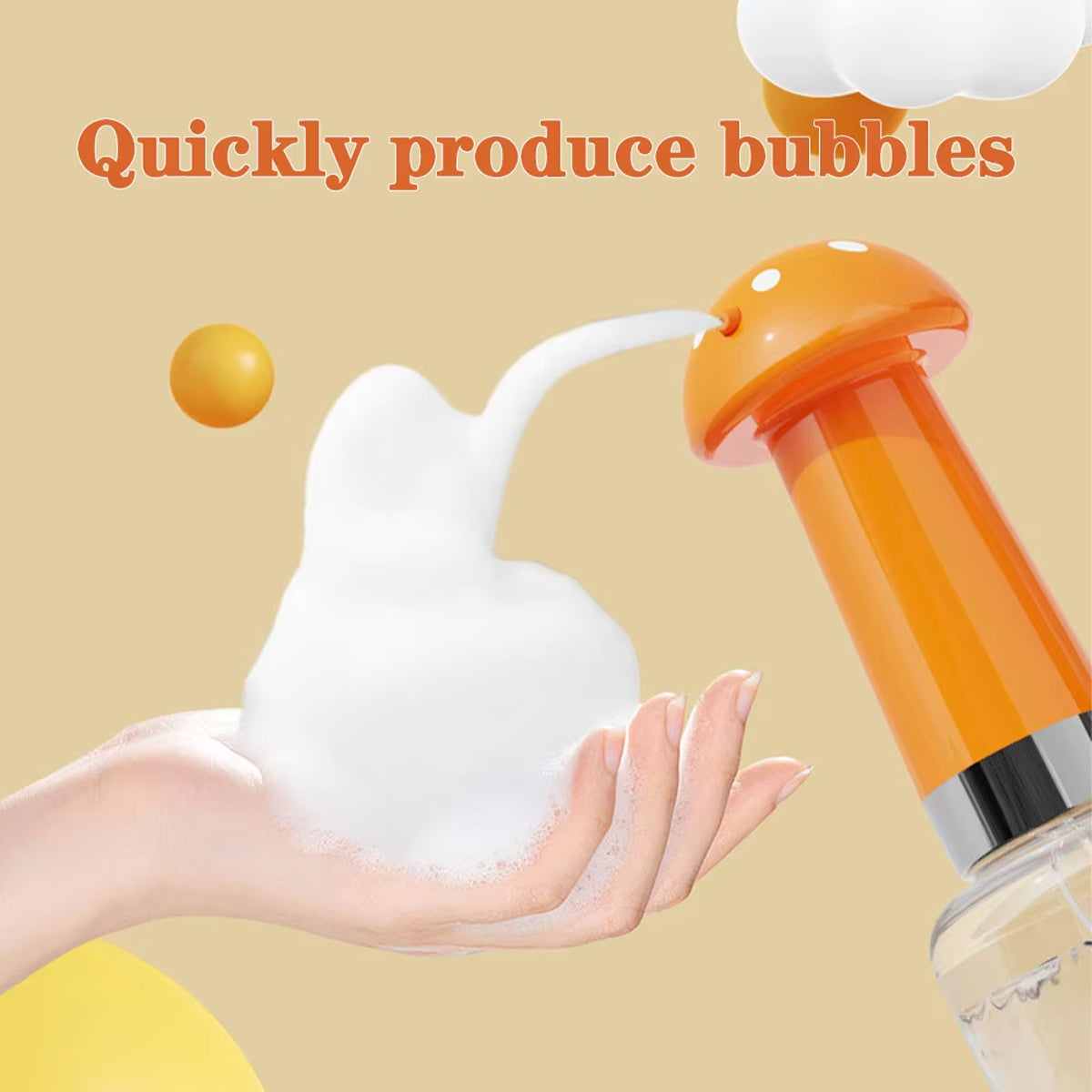 Pet Foaming Tool One-Button Electric Foam Sprayer for Dog Cat Bath