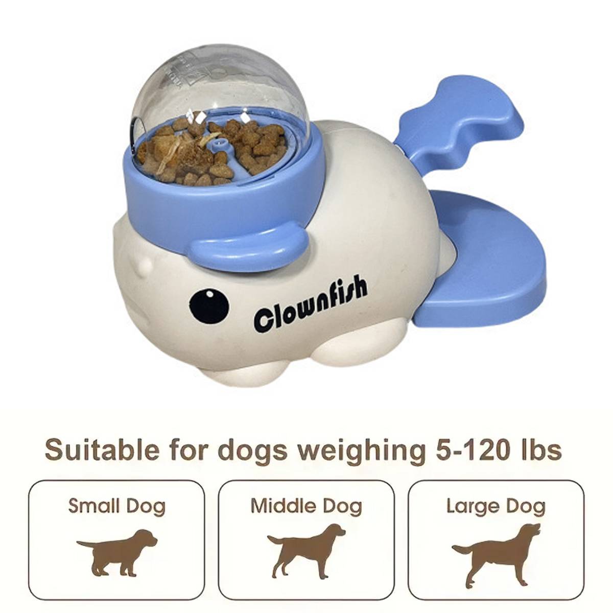Interactive Dog Treat Dispenser Toy