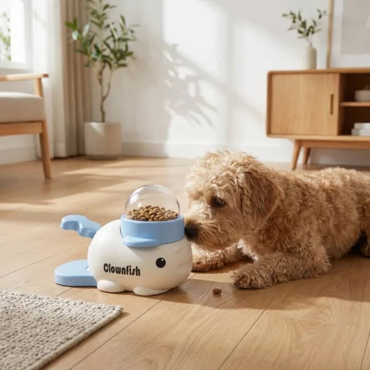 Interactive Dog Treat Dispenser Toy