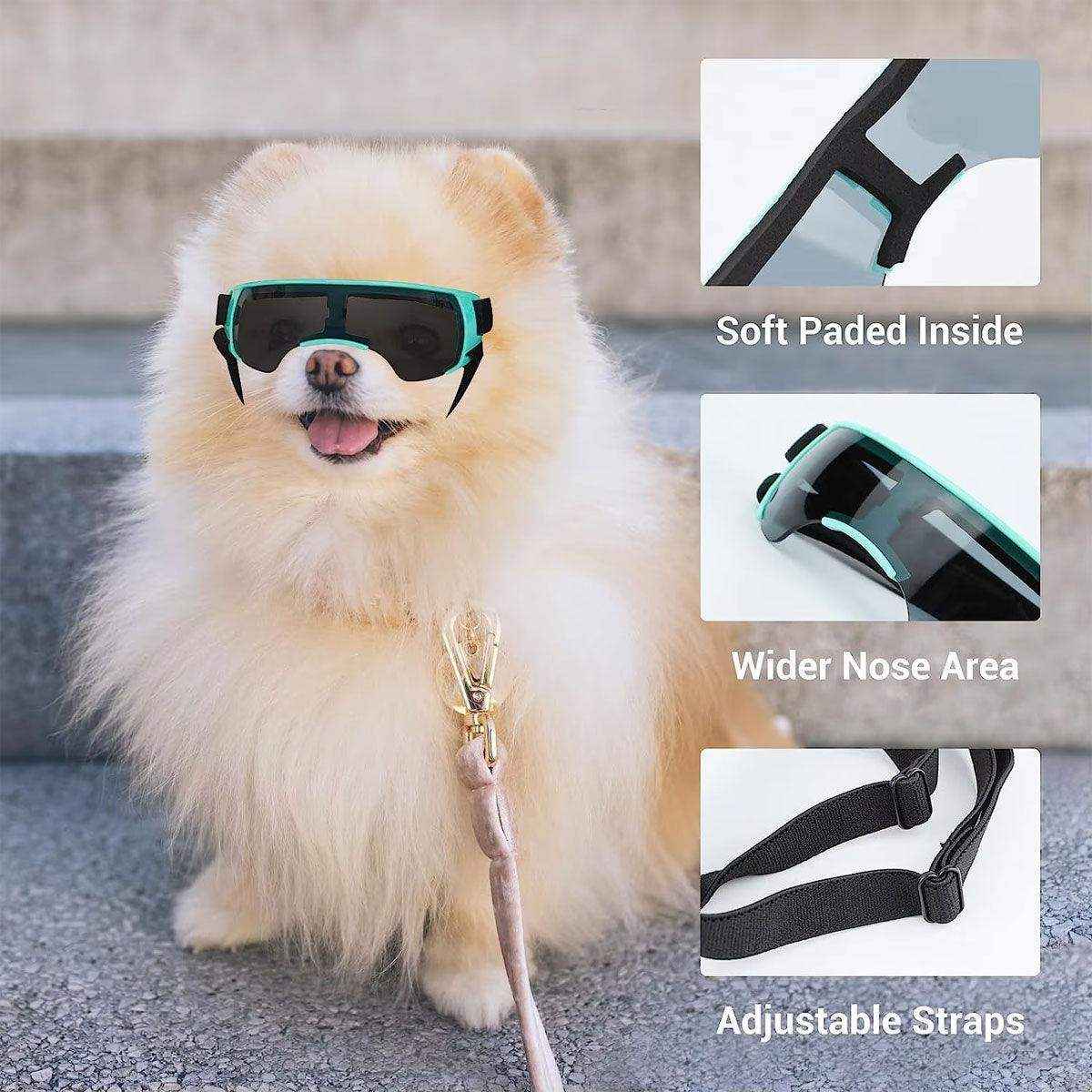 Outdoor UV-Protective Dog Sunglasses for Small and Medium Dogs