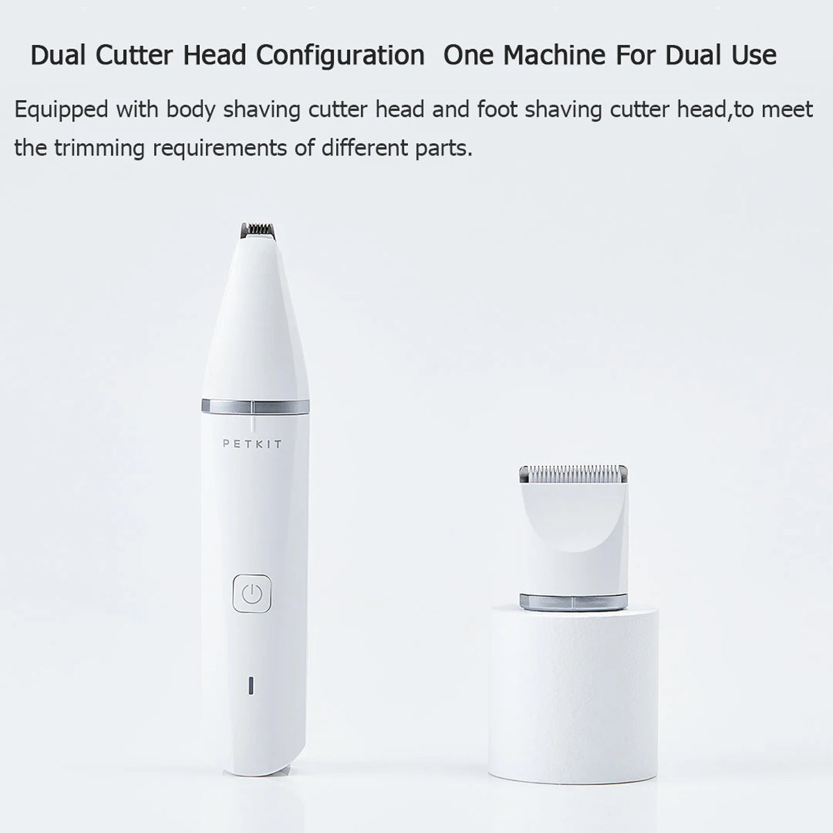 Pet Grooming Clippers Low Noise Waterproof Hair Trimmer for Cats & Dogs