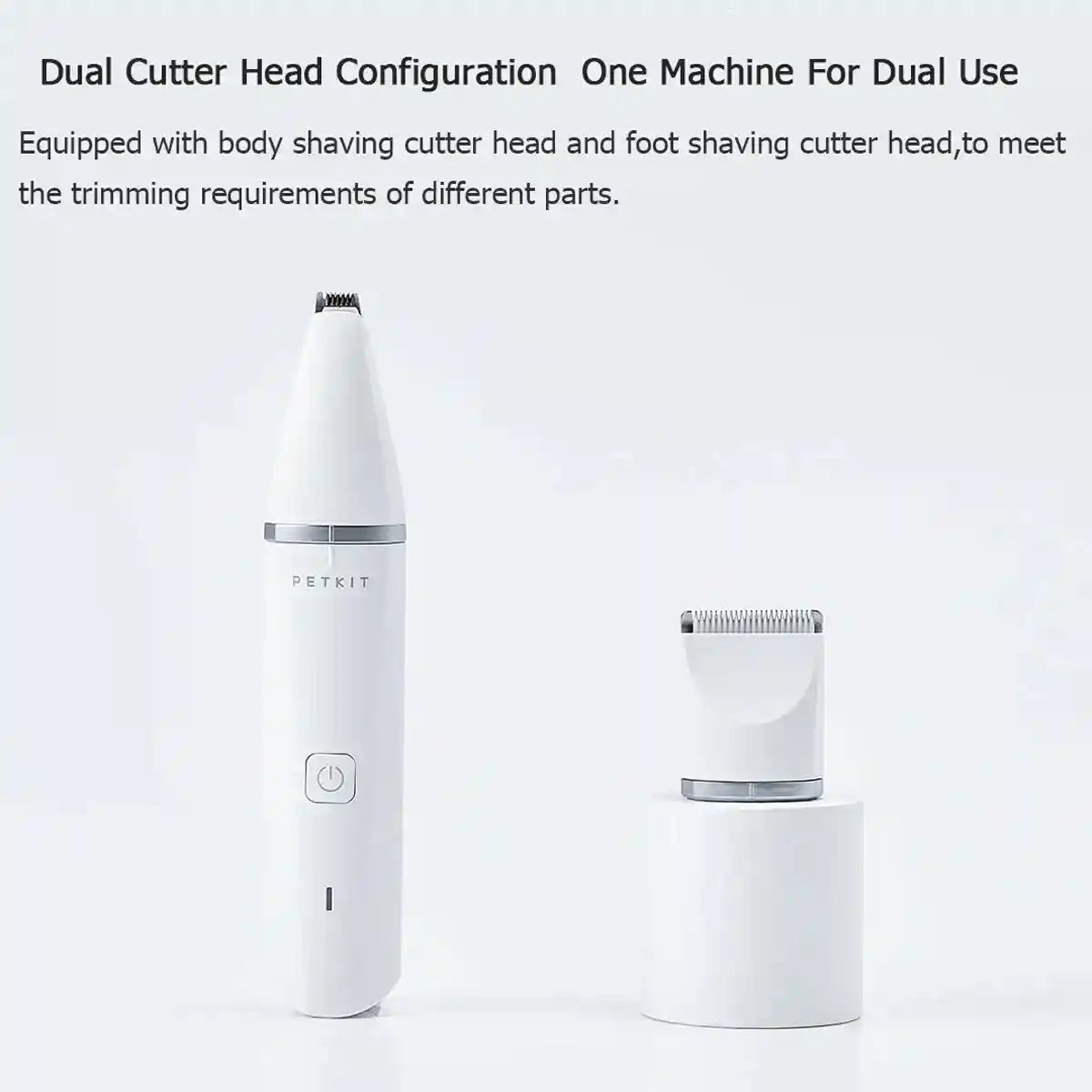 Pet Grooming Clippers Low Noise Waterproof Hair Trimmer for Cats & Dogs