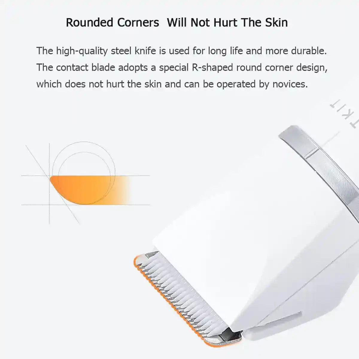 Pet Grooming Clippers Low Noise Waterproof Hair Trimmer for Cats & Dogs