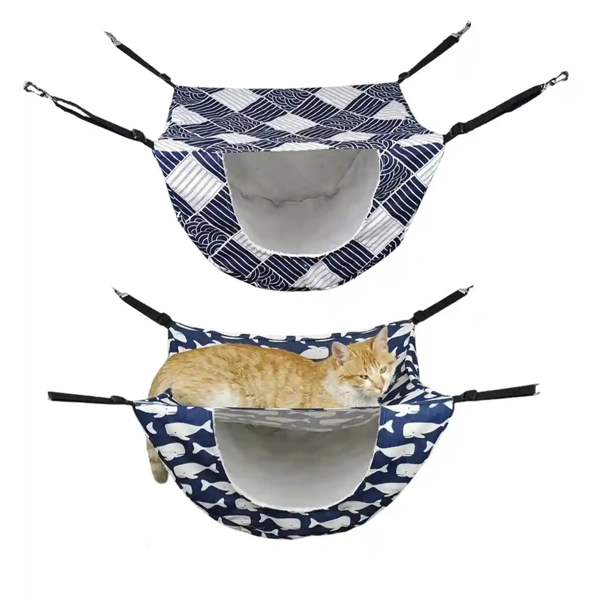 Hanging Cat Cage Hammock Nest Cosy Bed for Kittens & Small Pets