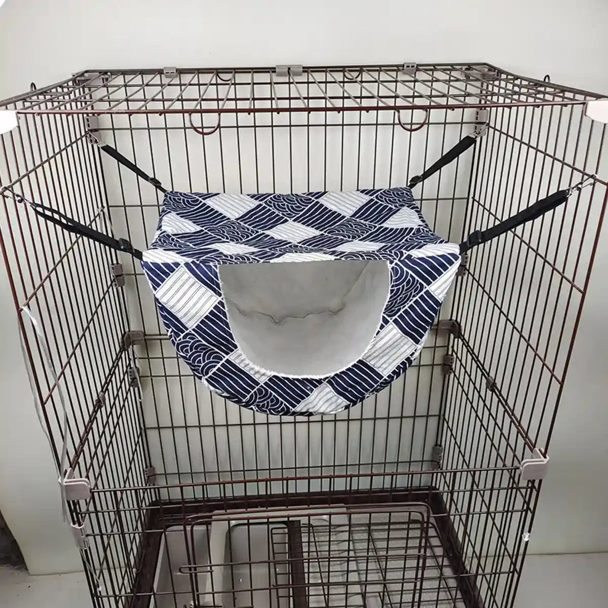 Hanging Cat Cage Hammock Nest Cosy Bed for Kittens & Small Pets