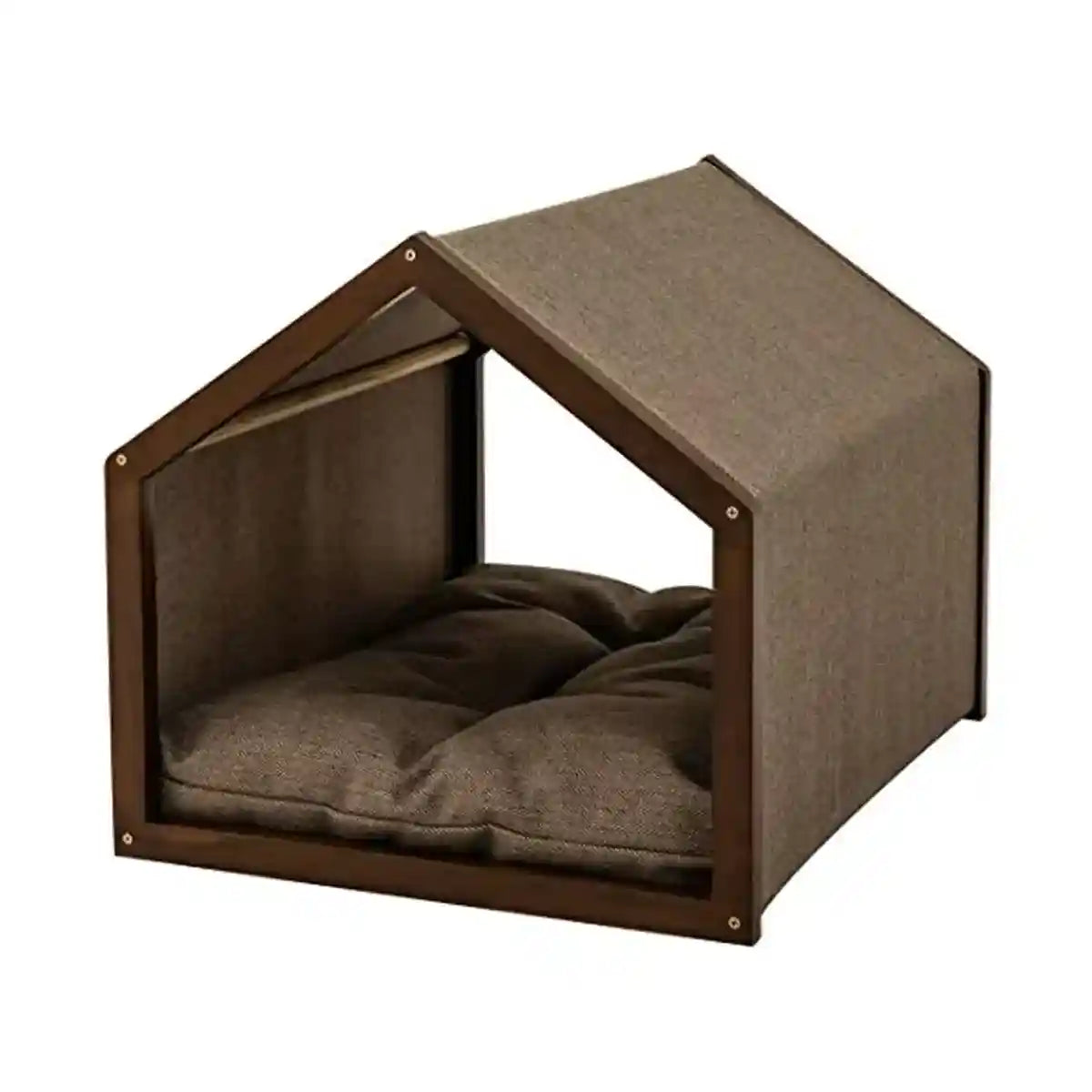 Modern Canvas Pet House for Small Dogs Washable Indoor Dog Bed