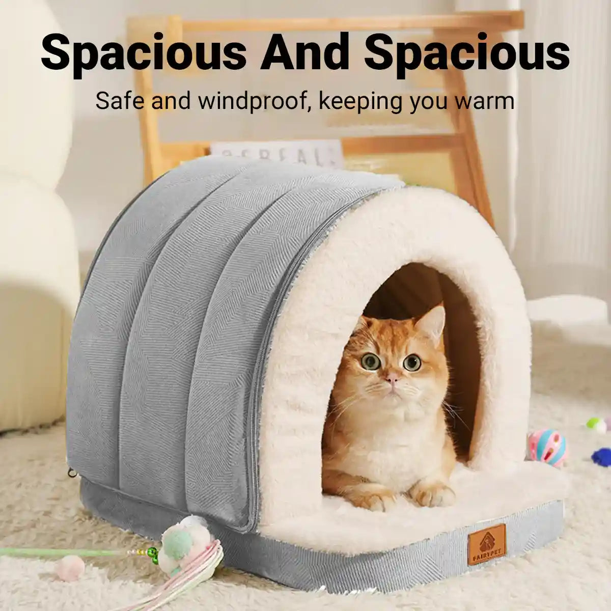 Winter Warm Pet Nest For Cats And Dogs Cat House