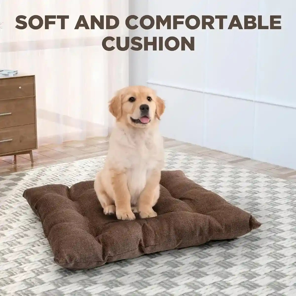 Modern Canvas Pet House for Small Dogs Washable Indoor Dog Bed