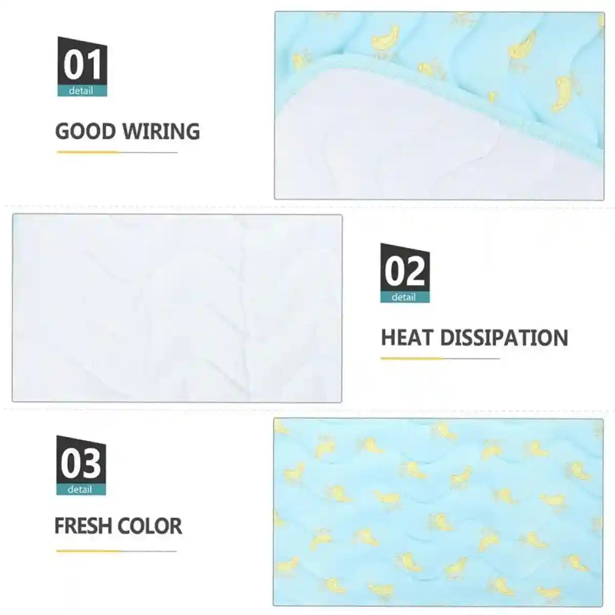 Ice Silk Summer Pad Breathable & Foldable Pet Cooling Mat for Dogs & Cats