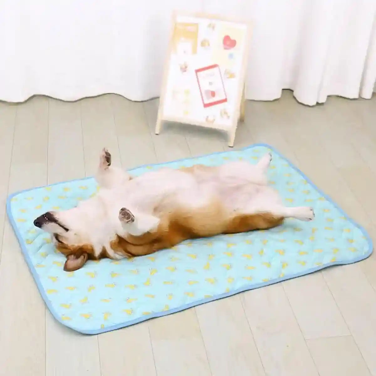 Ice Silk Summer Pad Breathable & Foldable Pet Cooling Mat for Dogs & Cats
