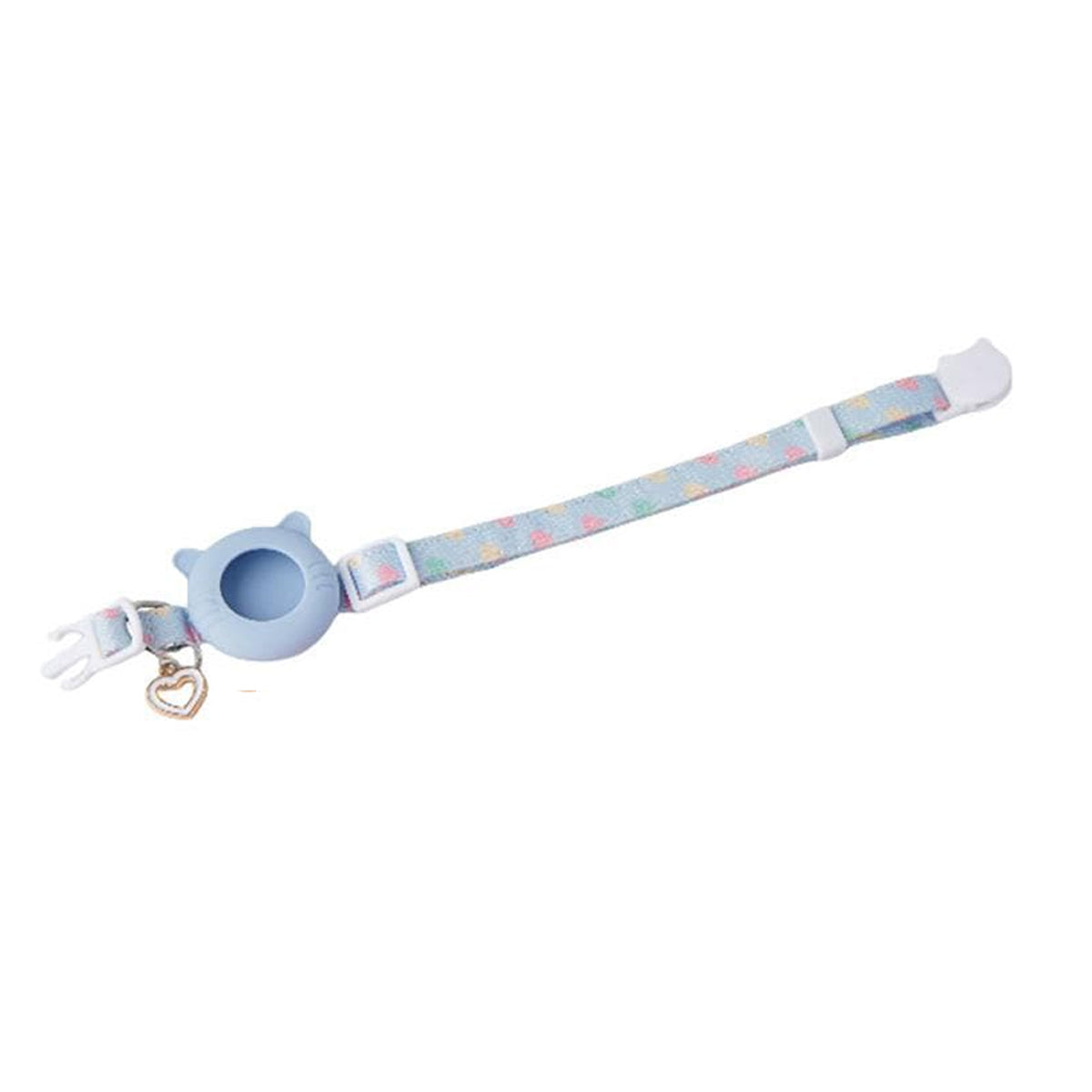 2 Colours Pet Locator Collar with AirTag Holder for Cats Dogs GPS Tracker Case
