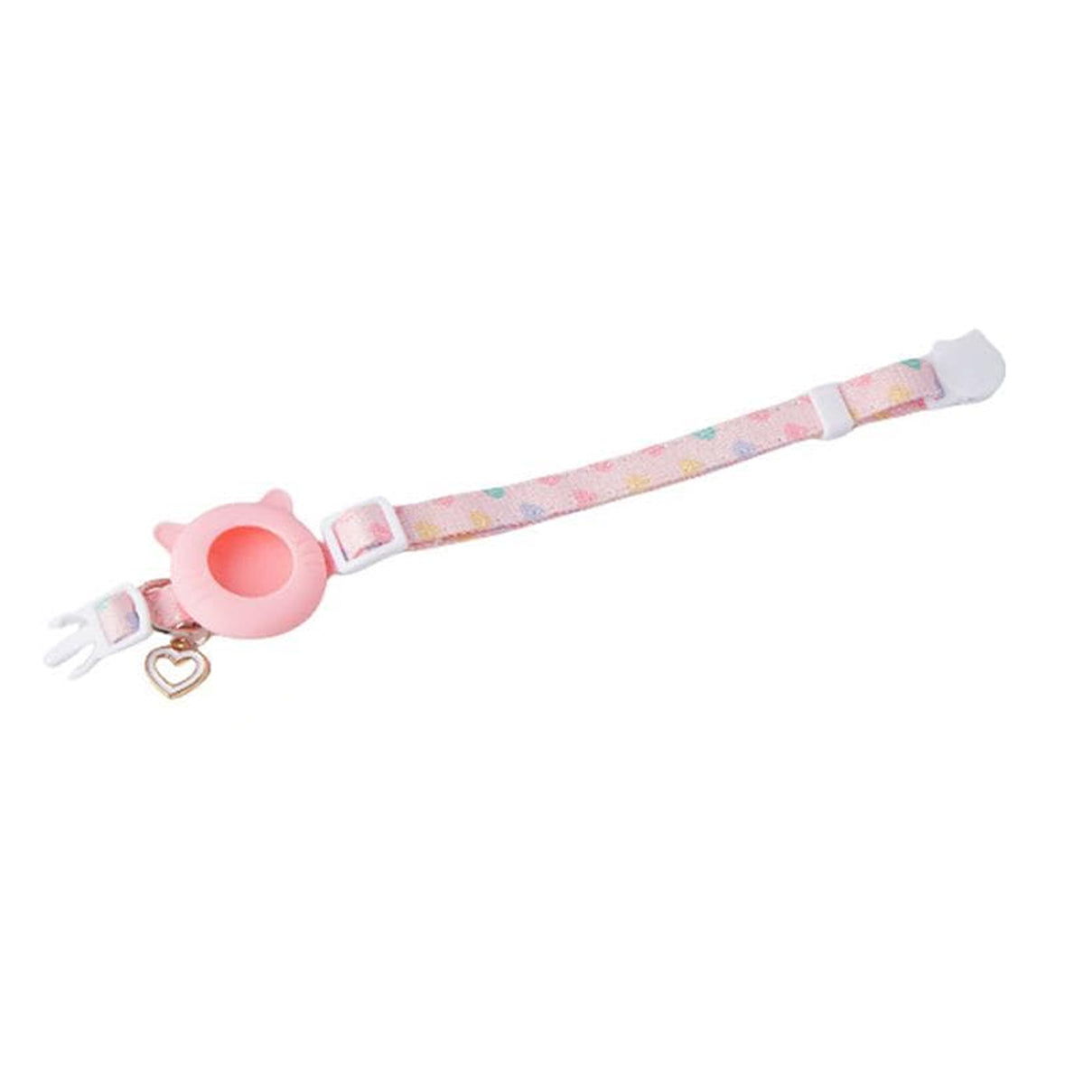 2 Colours Pet Locator Collar with AirTag Holder for Cats Dogs GPS Tracker Case