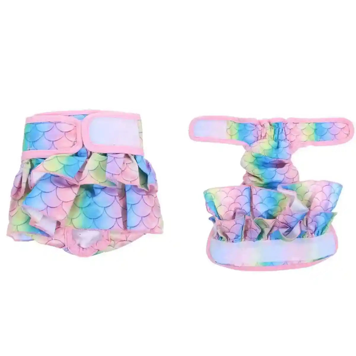Stylish Washable Dog Diapers Reusable Pet Sanitary Pants