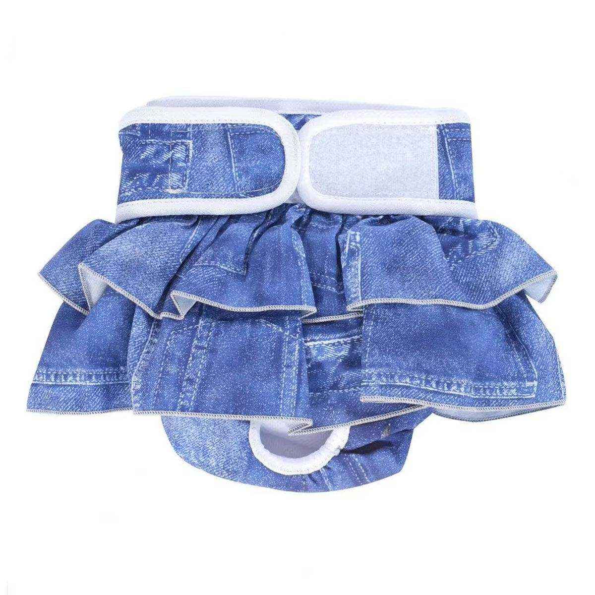 Stylish Washable Dog Diapers Reusable Pet Sanitary Pants