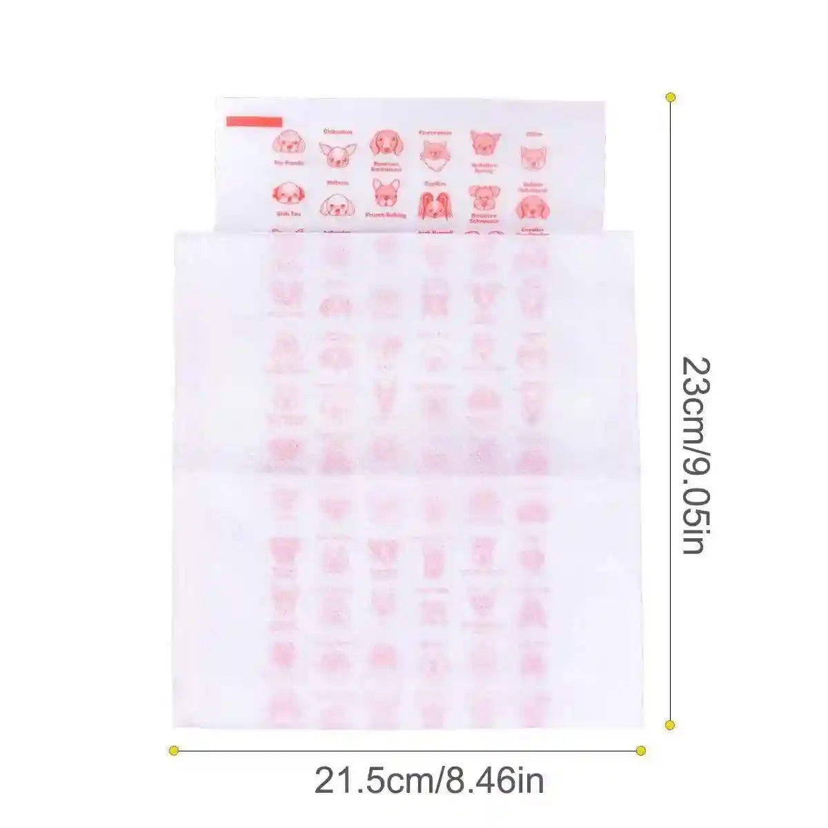 100pcs Eco-Friendly Dog Poop Bags Leak-Proof & Flushable Pet Waste Bags