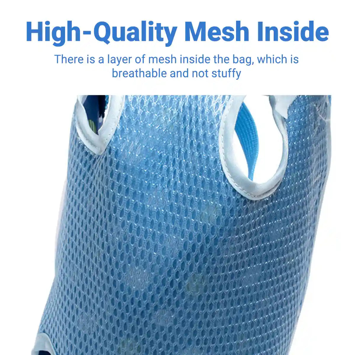 Portable Pet Travel Carrier Backpack for Small Dogs and Cats with Breathable Mesh