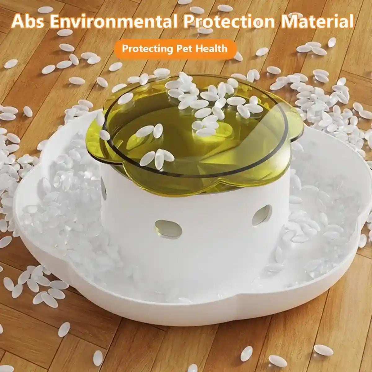 Interactive Pet Food Dispenser for Slow Feeding and Intelligence Training