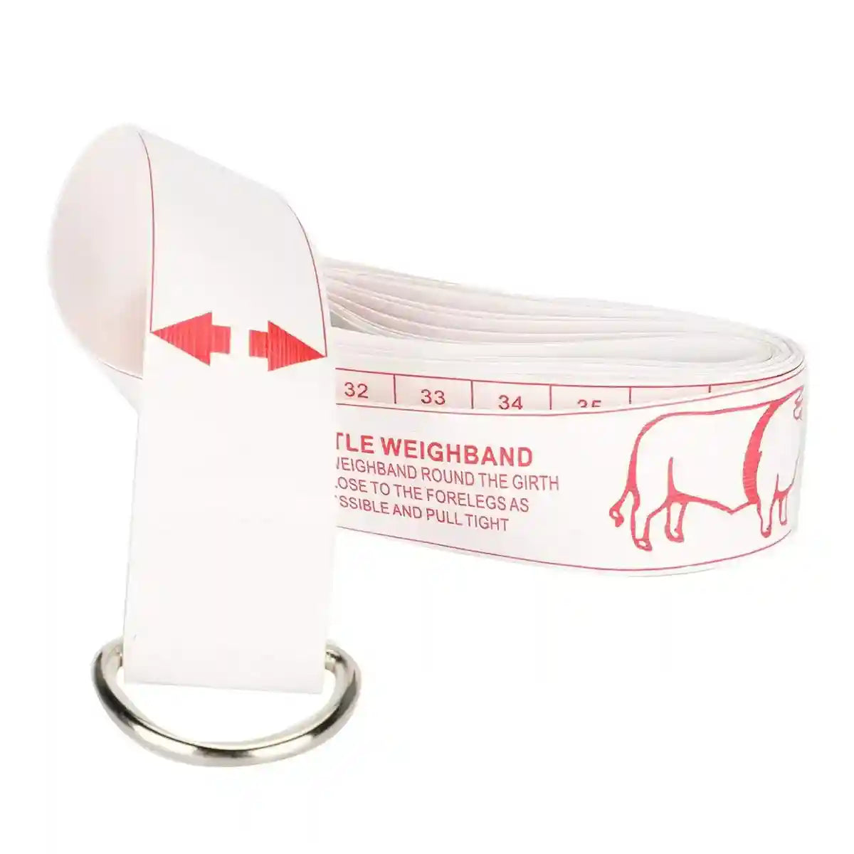 Cattle Weighing Tape for Livestock Dual-Sided Weight Estimator Belt