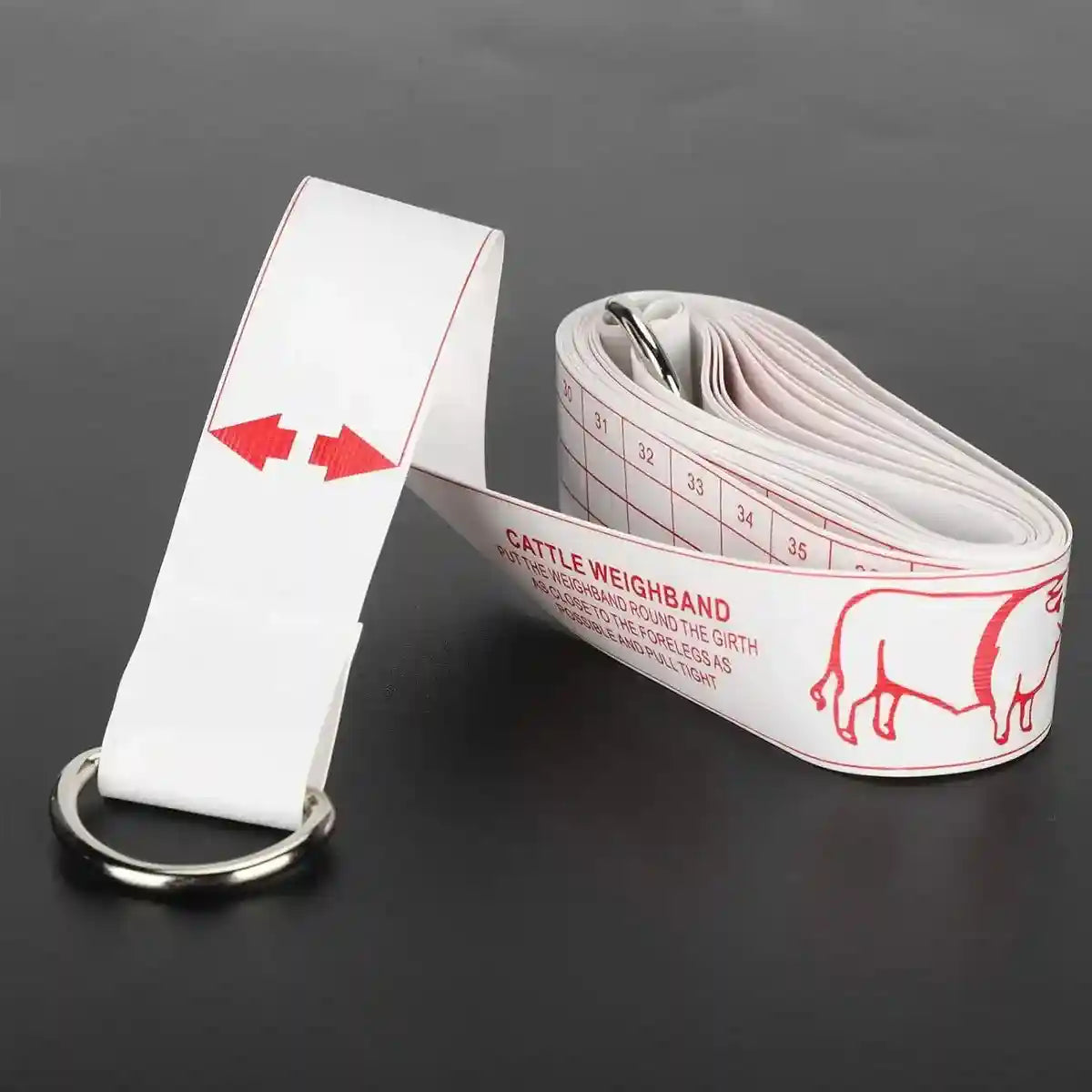Cattle Weighing Tape for Livestock Dual-Sided Weight Estimator Belt