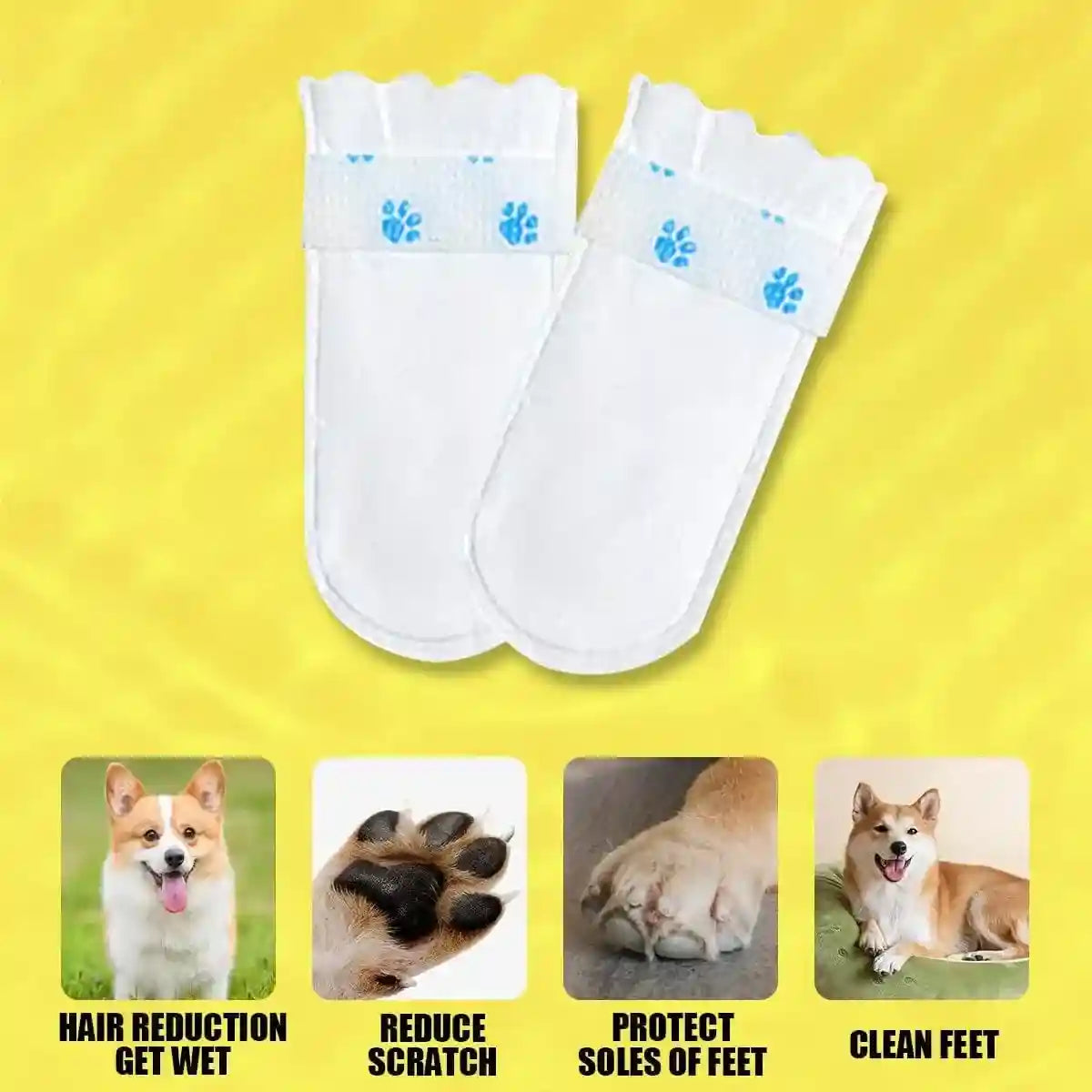 Waterproof Disposable Dog Shoe Covers