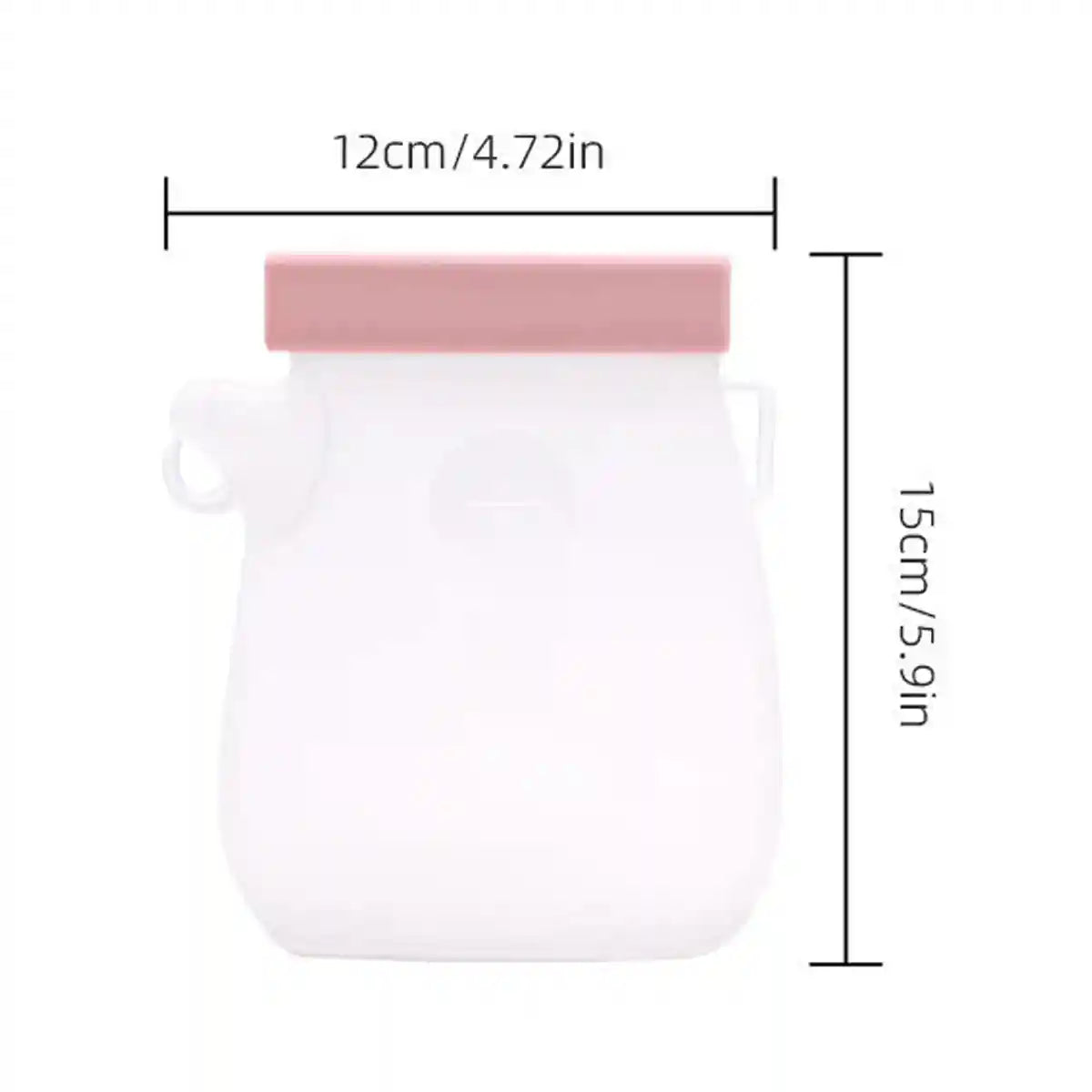 Portable Pet Water Bag 320ml Silicone Travel Bottle for Dogs & Cats