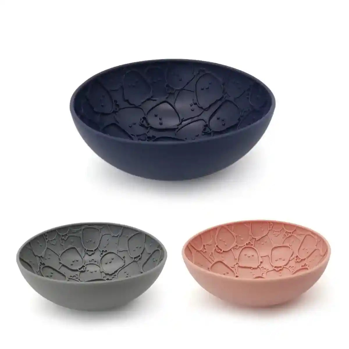 Pet Slow Food Bowl Silicone Double Sided Lick Bowl for Dogs and Cats Eating