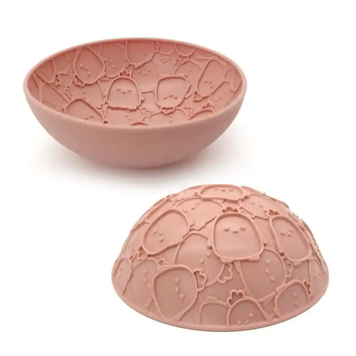 Pet Slow Food Bowl Silicone Double Sided Lick Bowl for Dogs and Cats Eating