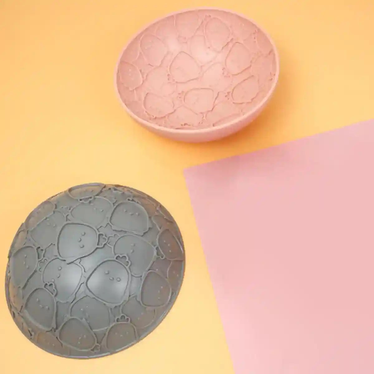 Pet Slow Food Bowl Silicone Double Sided Lick Bowl for Dogs and Cats Eating