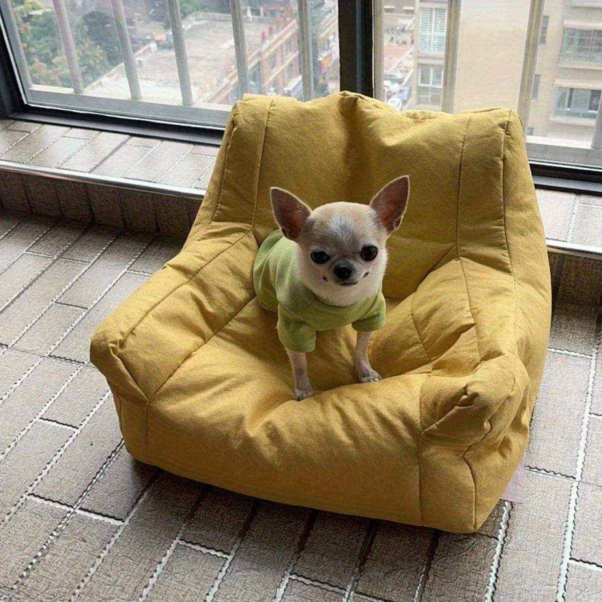 Bear-Shaped Lounge Chair for Pets Cozy and Decorative Pet Sofa